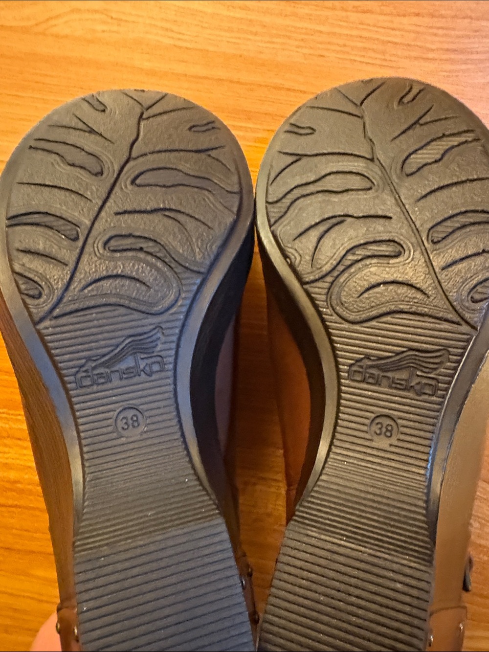 Dansko Brown Leather Ankle Strap Booties - Picture 7 of 7